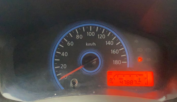 2016 Datsun Redi Go S, Petrol, Manual, 47,887 km, Odometer Image