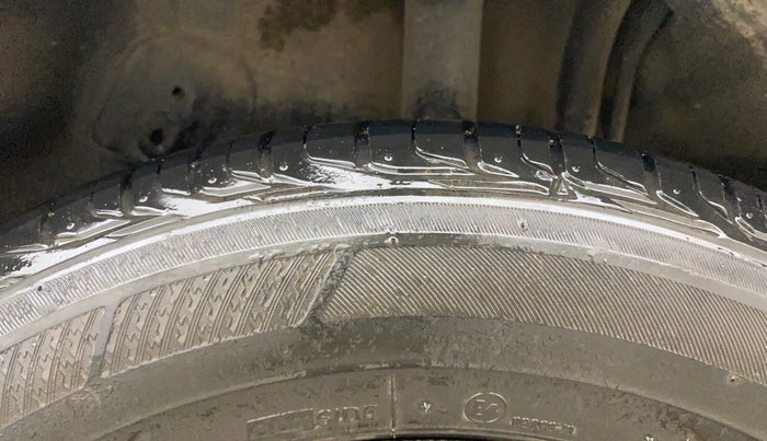 2022 Tata NEXON XZA PLUS PETROL DARK EDITION, Petrol, Automatic, 56,849 km, Left Rear Tyre Tread