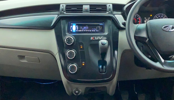 2017 Mahindra Kuv100 K4 6 STR, Petrol, Manual, 20,839 km, Air Conditioner