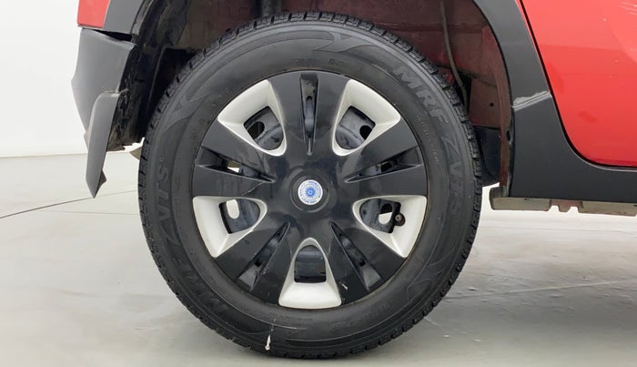 2017 Mahindra Kuv100 K4 6 STR, Petrol, Manual, 20,839 km, Right Rear Wheel