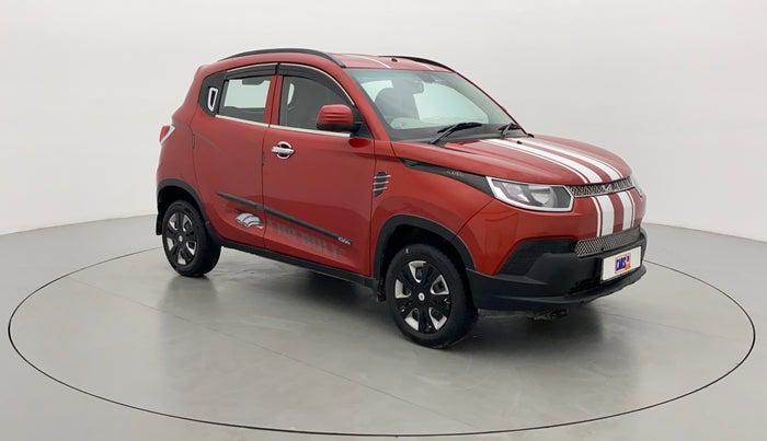 2017 Mahindra Kuv100 K4 6 STR, Petrol, Manual, 20,839 km, Right Front Diagonal