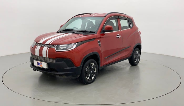 2017 Mahindra Kuv100 K4 6 STR, Petrol, Manual, 20,839 km, Left Front Diagonal
