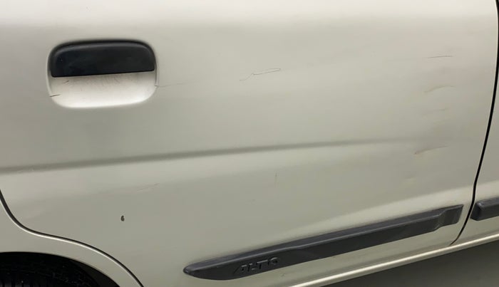 2011 Maruti Alto K10 LXI, Petrol, Manual, 23,584 km, Right rear door - Minor scratches