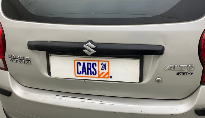 2011 Maruti Alto K10 LXI, Petrol, Manual, 23,584 km, Dicky (Boot door) - Slightly dented