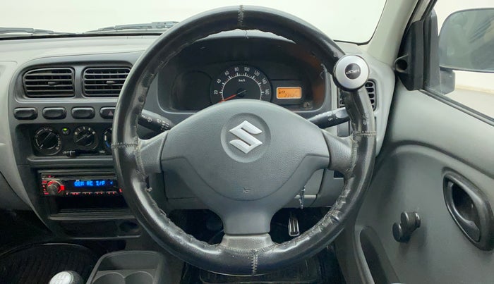 2011 Maruti Alto K10 LXI, Petrol, Manual, 23,584 km, Steering Wheel Close Up