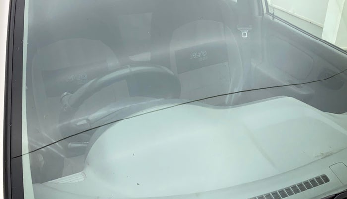 2011 Maruti Alto K10 LXI, Petrol, Manual, 23,584 km, Front windshield - Minor spot on windshield