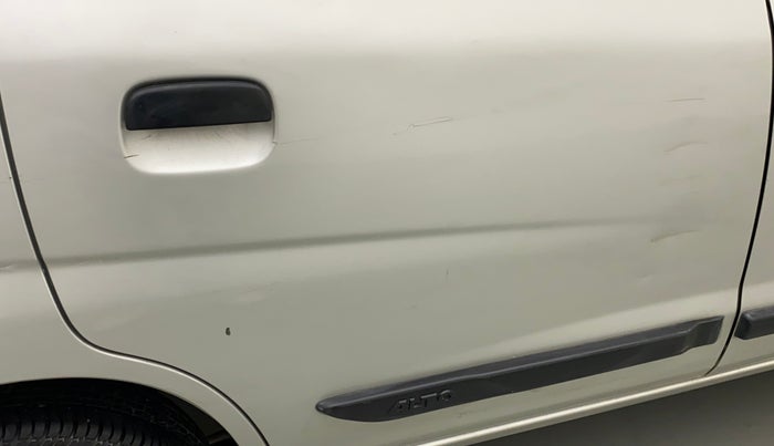2011 Maruti Alto K10 LXI, Petrol, Manual, 23,584 km, Right rear door - Slightly dented