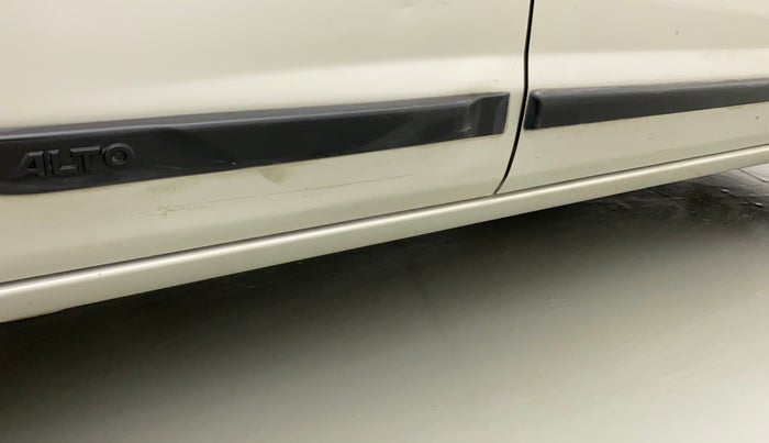 2011 Maruti Alto K10 LXI, Petrol, Manual, 23,584 km, Right running board - Minor scratches