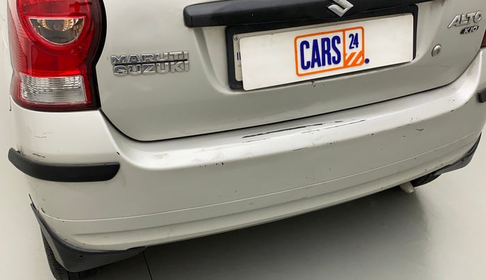 2011 Maruti Alto K10 LXI, Petrol, Manual, 23,584 km, Rear bumper - Slightly dented