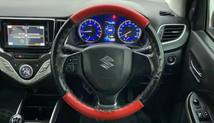 2016 Maruti Baleno ALPHA PETROL 1.2, Petrol, Manual, 67,354 km, Steering Wheel Close Up