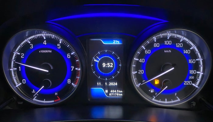 2016 Maruti Baleno ALPHA PETROL 1.2, Petrol, Manual, 67,354 km, Odometer Image