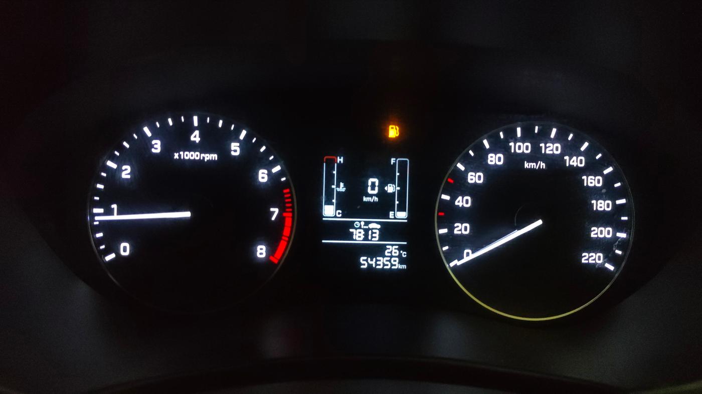 2015 Hyundai Elite i20 SPORTZ 1.2, Petrol, Manual, 54,333 km, Odometer Image