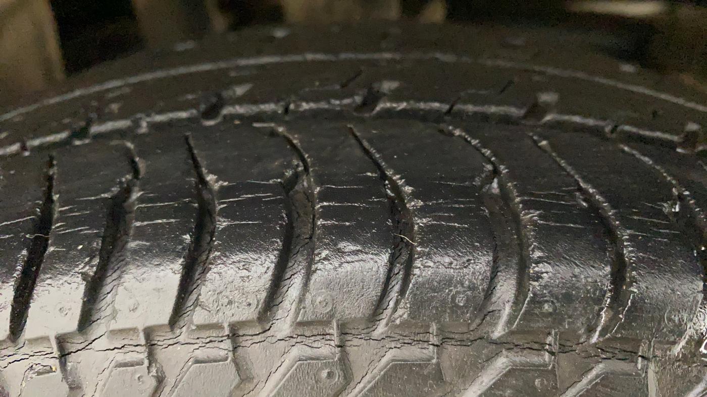 2011 Maruti Alto K10 VXI, Petrol, Manual, 35,116 km, Left Rear Tyre Tread