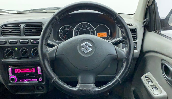 2011 Maruti Alto K10 VXI, Petrol, Manual, 35,116 km, Steering Wheel Close Up