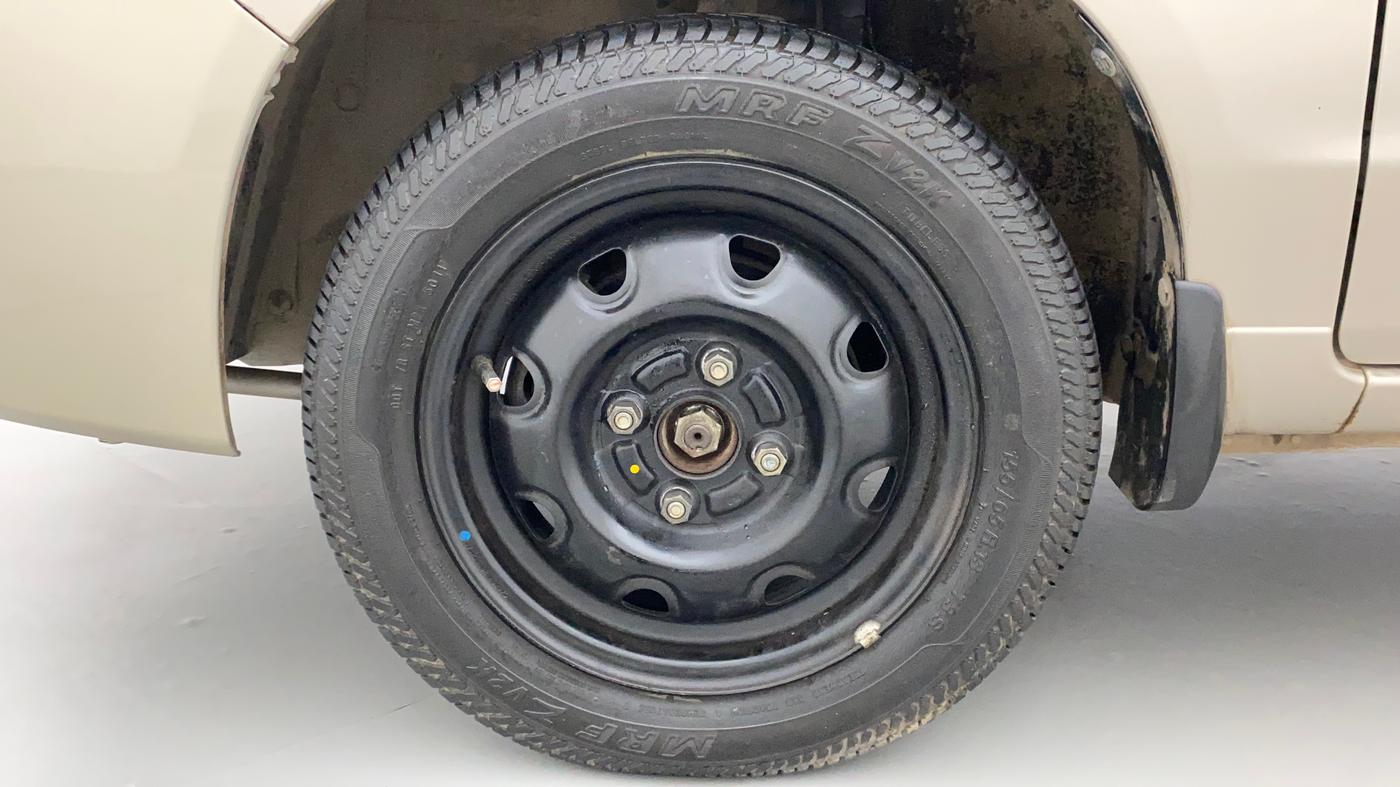 2011 Maruti Alto K10 VXI, Petrol, Manual, 35,116 km, Left Front Wheel
