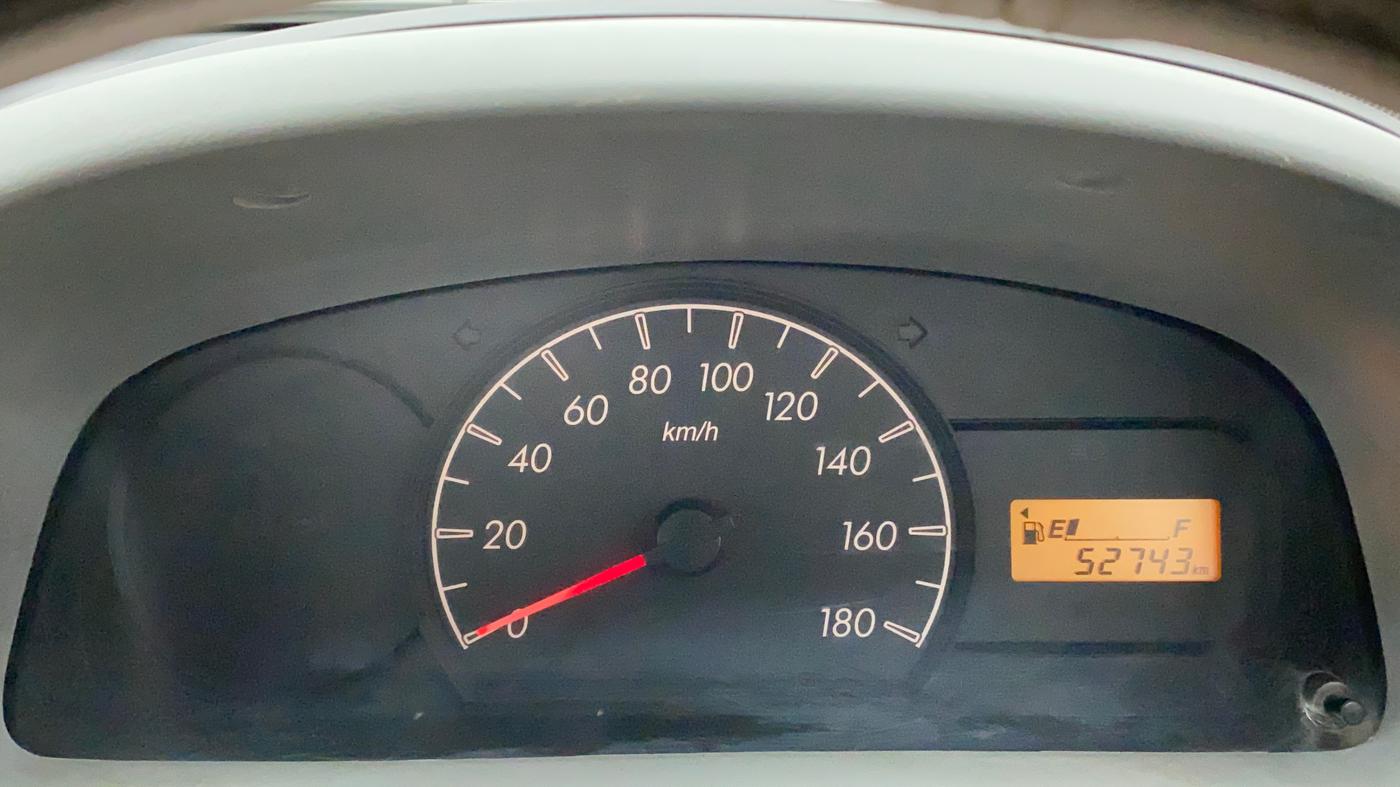 2011 Maruti Alto LXI, Petrol, Manual, 52,743 km, Odometer Image