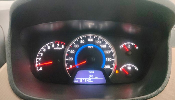 2016 Hyundai Grand i10 SPORTZ 1.2 KAPPA VTVT, Petrol, Manual, 67,313 km, Odometer Image