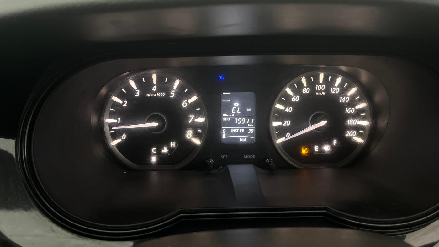 2015 Tata Zest XMS PETROL, Petrol, Manual, 75,897 km, Odometer Image