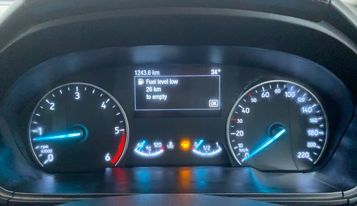 2020 Ford Ecosport 1.5TITANIUM TDCI, Diesel, Manual, 1,328 km, Odometer View