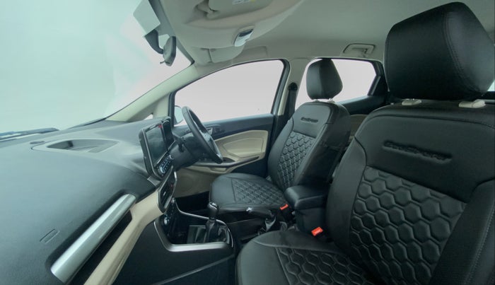 2020 Ford Ecosport 1.5TITANIUM TDCI, Diesel, Manual, 1,328 km, Right Side Front Door Cabin View