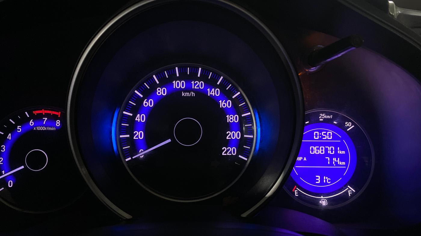 2017 Honda WR-V 1.2L I-VTEC VX MT, Petrol, Manual, 68,686 km, Odometer Image