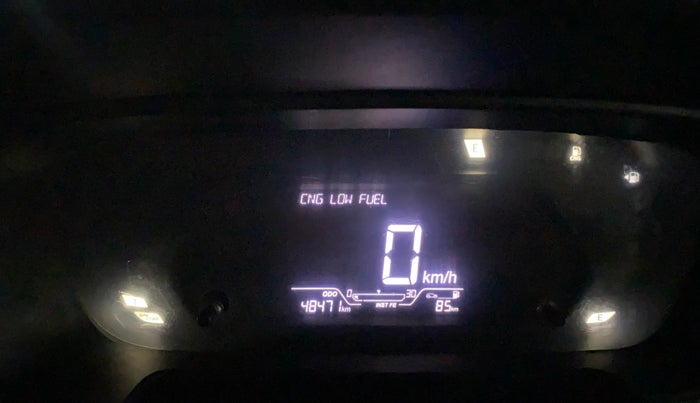 2024 Tata PUNCH ACCOMPLISHED DAZZLE SUNROOF CNG MT, CNG, Manual, 48,461 km, Odometer Image