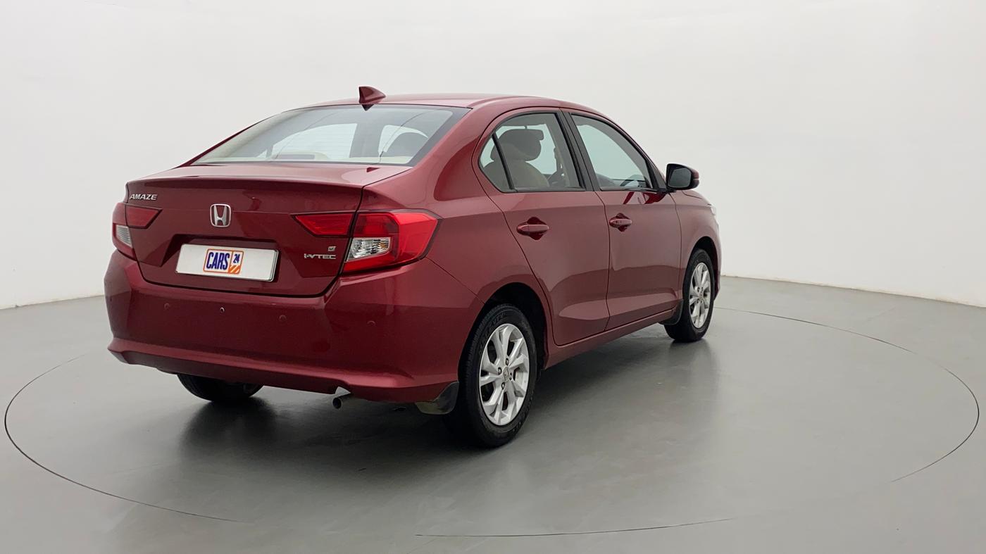2019 Honda Amaze 1.2 V CVT I VTEC, Petrol, Automatic, 37,624 km, Right Back Diagonal