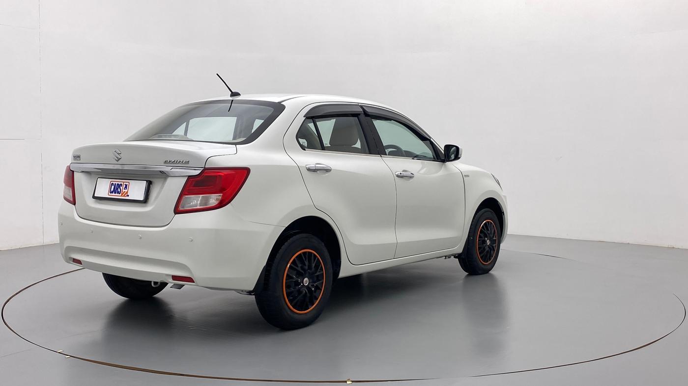 2018 Maruti Dzire VDI, Diesel, Manual, 37,751 km, Right Back Diagonal