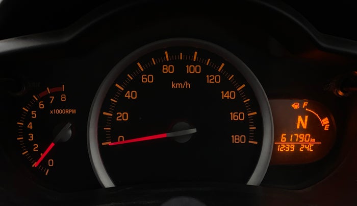 2014 Maruti Celerio VXI AMT, Petrol, Automatic, 61,845 km, Odometer Image