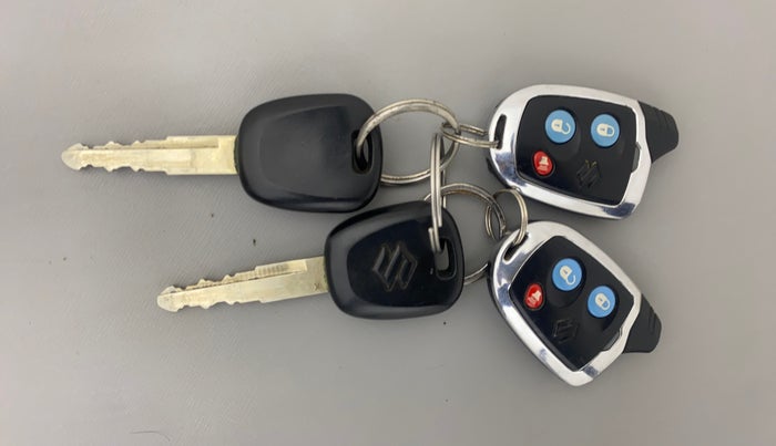 2021 Maruti New Wagon-R LXI CNG 1.0, CNG, Manual, 61,622 km, Key Close Up