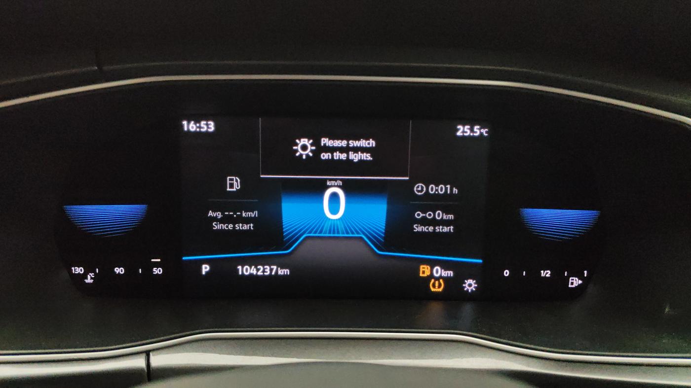 2021 Volkswagen TAIGUN TOPLINE 1.0 TSI AT, Petrol, Automatic, 1,04,202 km, Odometer Image