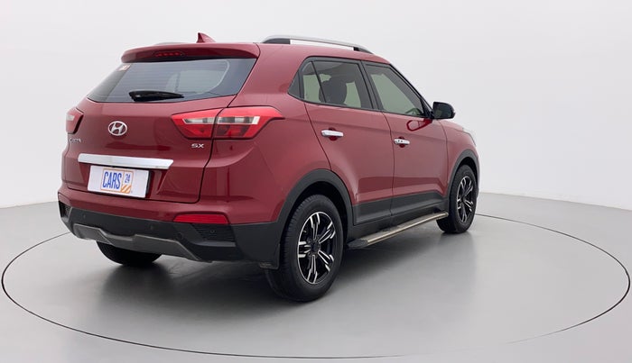 2017 Hyundai Creta SX PLUS 1.6 PETROL, Petrol, Manual, 56,521 km, Right Back Diagonal