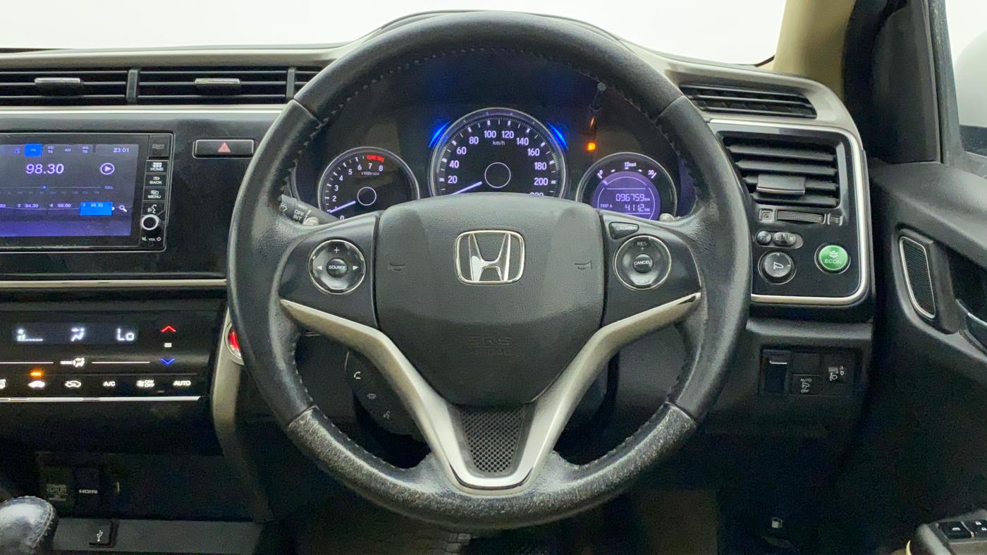 2017 Honda City 1.5L I-VTEC VX CVT, Petrol, Automatic, 97,449 km, Steering Wheel Close Up