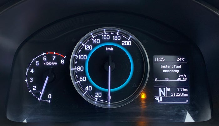 2017 Maruti IGNIS ZETA 1.2 AMT, Petrol, Automatic, 21,221 km, Odometer Image