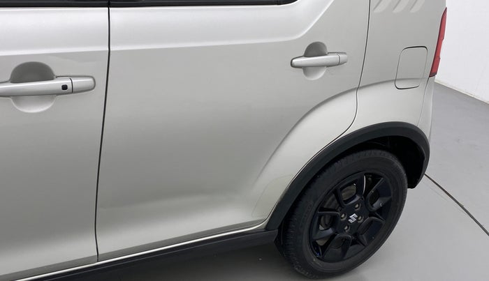 2017 Maruti IGNIS ZETA 1.2 AMT, Petrol, Automatic, 21,221 km, Rear left door - Slightly dented