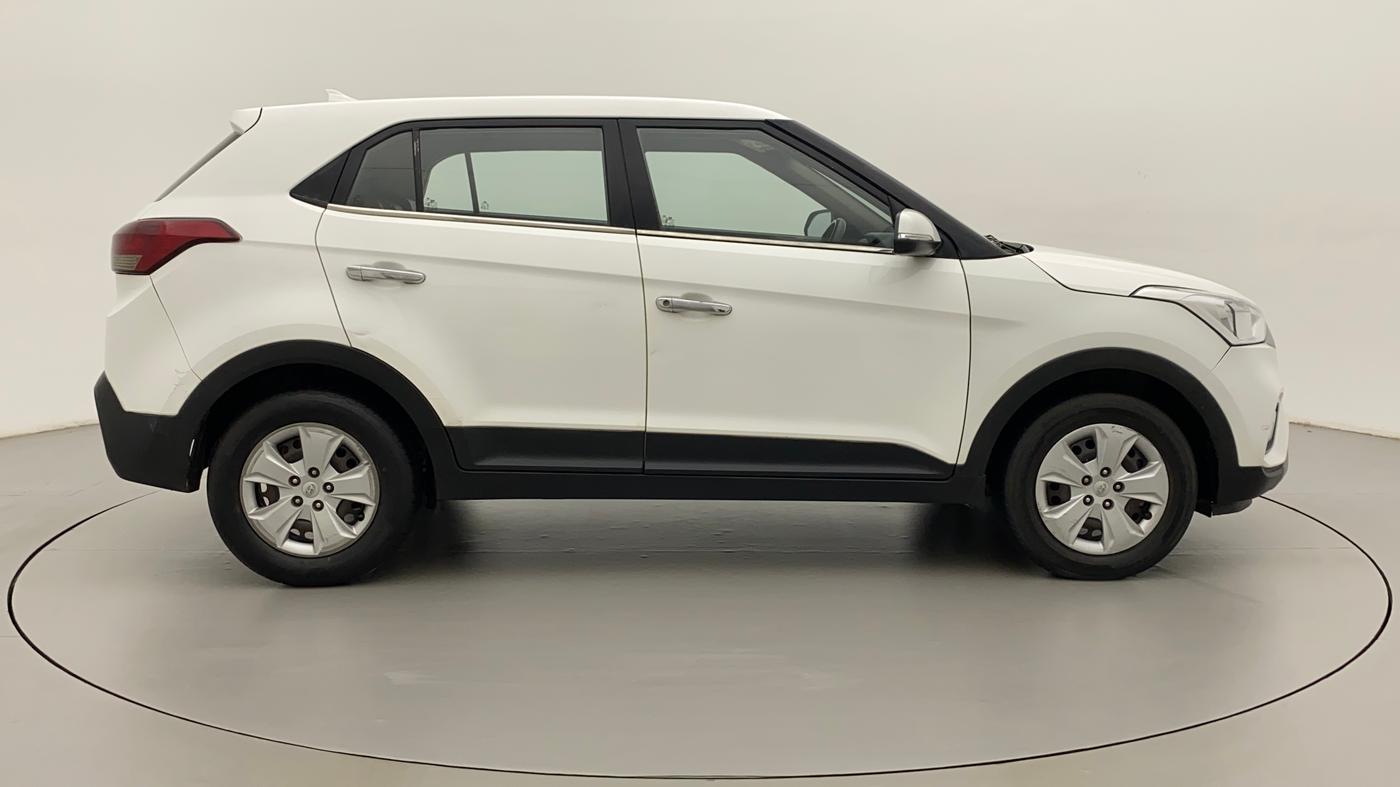 2018 Hyundai Creta E PLUS 1.6 PETROL, Petrol, Manual, 1,03,772 km, Right Side View