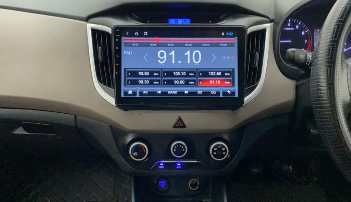 2018 Hyundai Creta E PLUS 1.6 PETROL, Petrol, Manual, 1,03,772 km, Air Conditioner