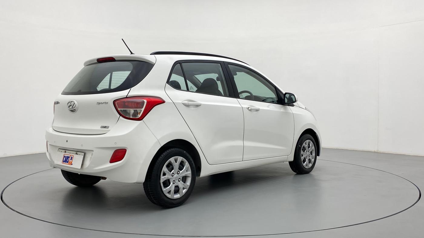 2016 Hyundai Grand i10 SPORTS 1.2 VTVT, Petrol, Manual, 43,958 km, Right Back Diagonal