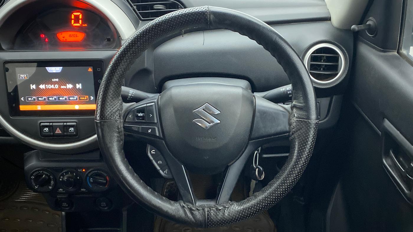 2019 Maruti S PRESSO VXI+, Petrol, Manual, 18,203 km, Steering Wheel Close Up