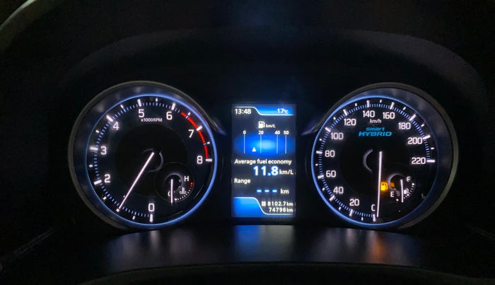 2020 Maruti Ertiga ZXI+ SHVS, Petrol, Manual, 74,793 km, Odometer Image