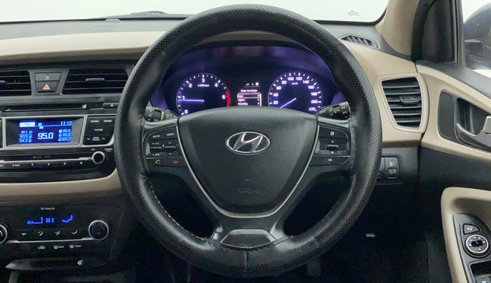 2014 Hyundai Elite i20 ASTA 1.4 CRDI, Diesel, Manual, 97,687 km, Steering Wheel Close Up