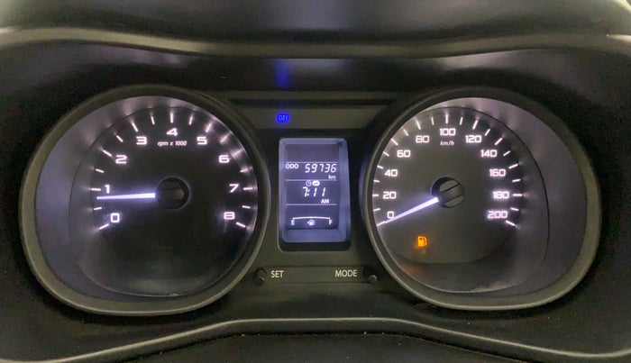 2019 Tata NEXON XM PETROL, Petrol, Manual, 59,736 km, Odometer Image