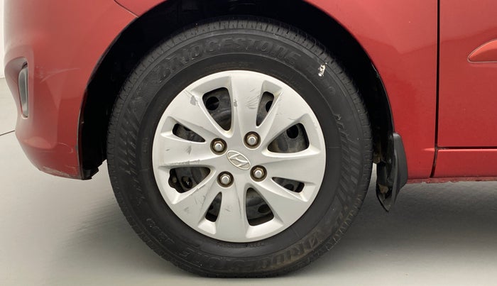 2012 Hyundai i10 SPORTZ 1.2 KAPPA2, Petrol, Manual, 76,530 km, Left Front Wheel
