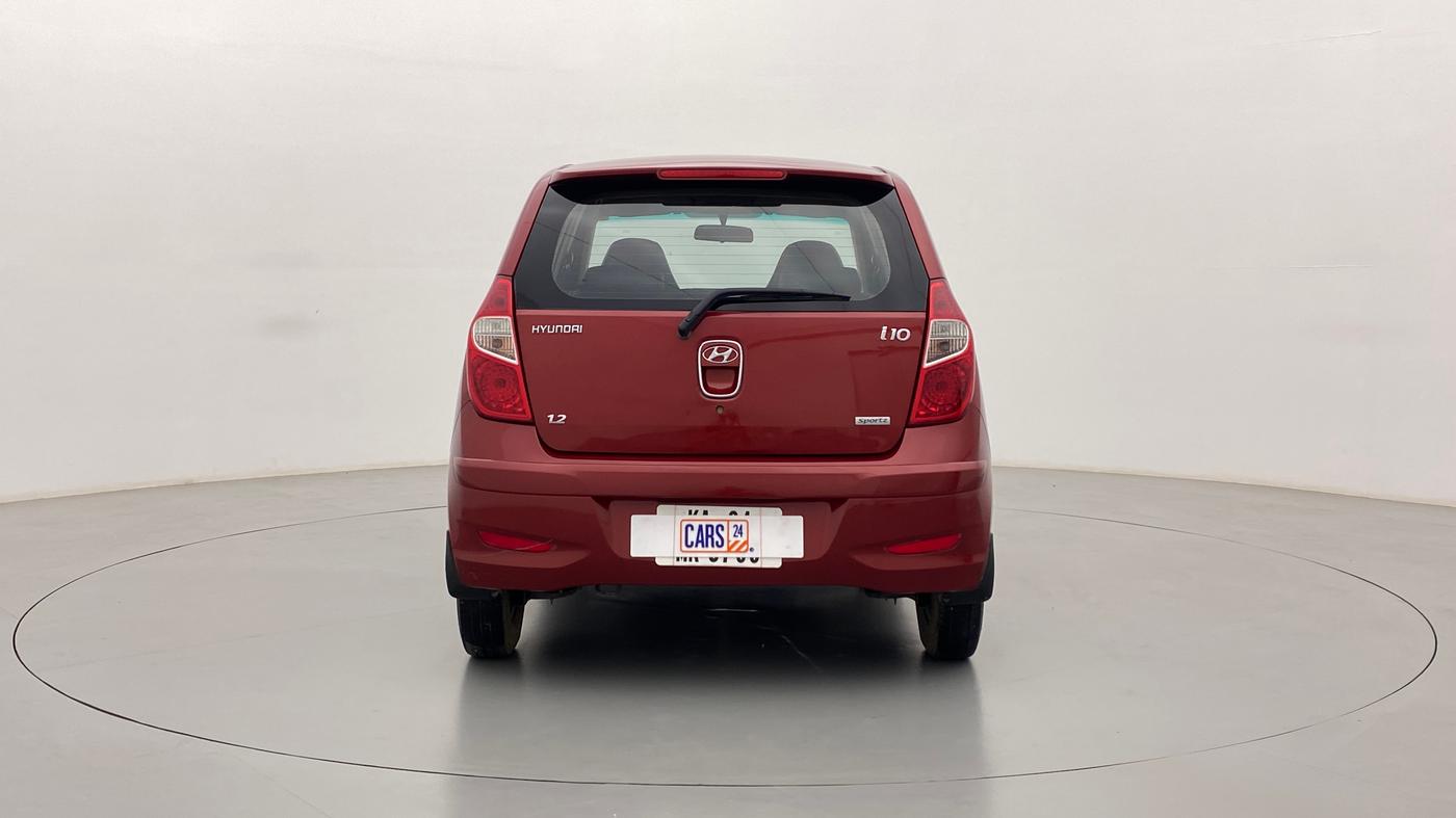 2012 Hyundai i10 SPORTZ 1.2 KAPPA2, Petrol, Manual, 76,530 km, Back/Rear