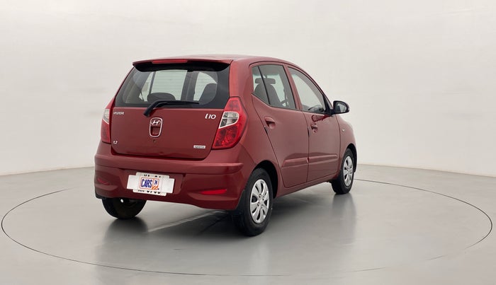 2012 Hyundai i10 SPORTZ 1.2 KAPPA2, Petrol, Manual, 76,530 km, Right Back Diagonal