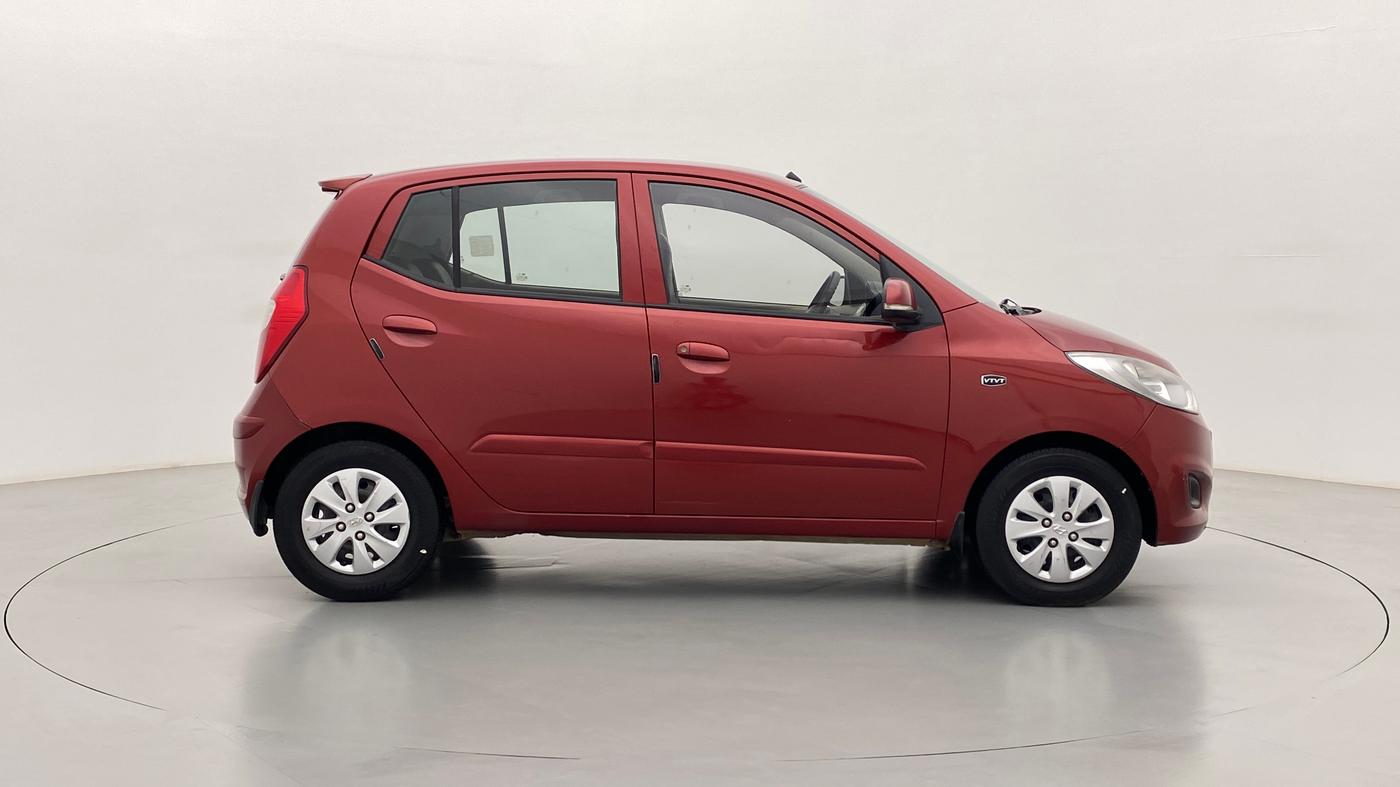 2012 Hyundai i10 SPORTZ 1.2 KAPPA2, Petrol, Manual, 76,530 km, Right Side View