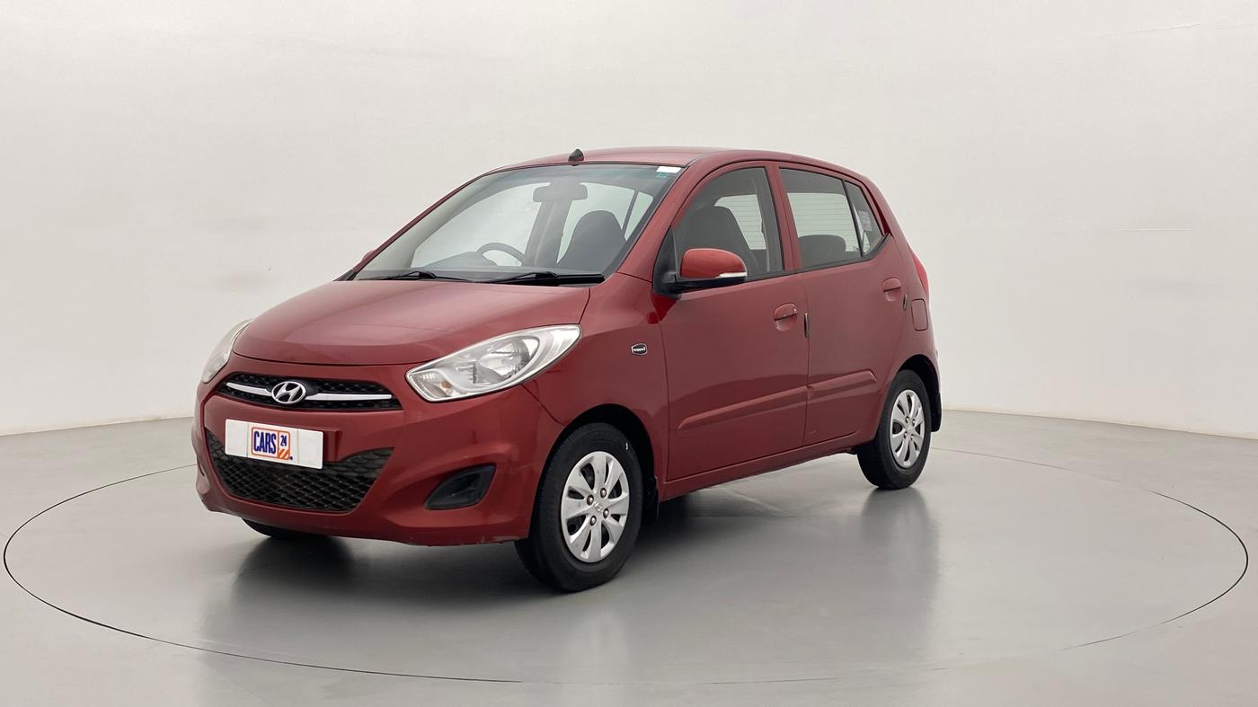 2012 Hyundai i10 SPORTZ 1.2 KAPPA2, Petrol, Manual, 76,530 km, Left Front Diagonal