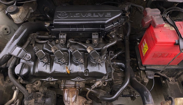 2013 Toyota Etios Liva G, Petrol, Manual, 76,853 km, Engine View