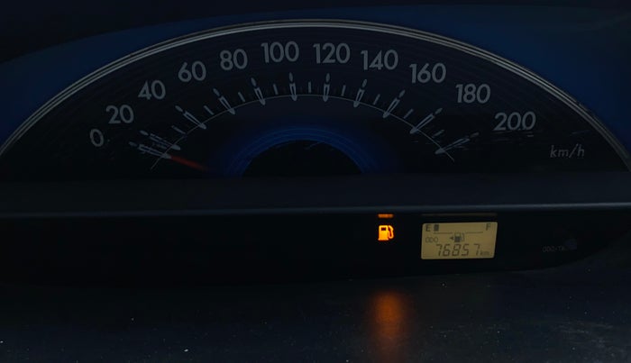 2013 Toyota Etios Liva G, Petrol, Manual, 76,853 km, Odometer Image