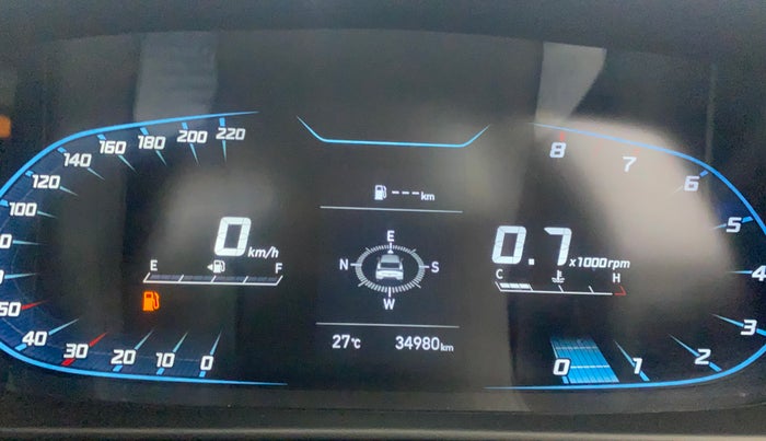 2021 Hyundai NEW I20 ASTA (O) 1.2 MT, Petrol, Manual, 34,945 km, Odometer Image